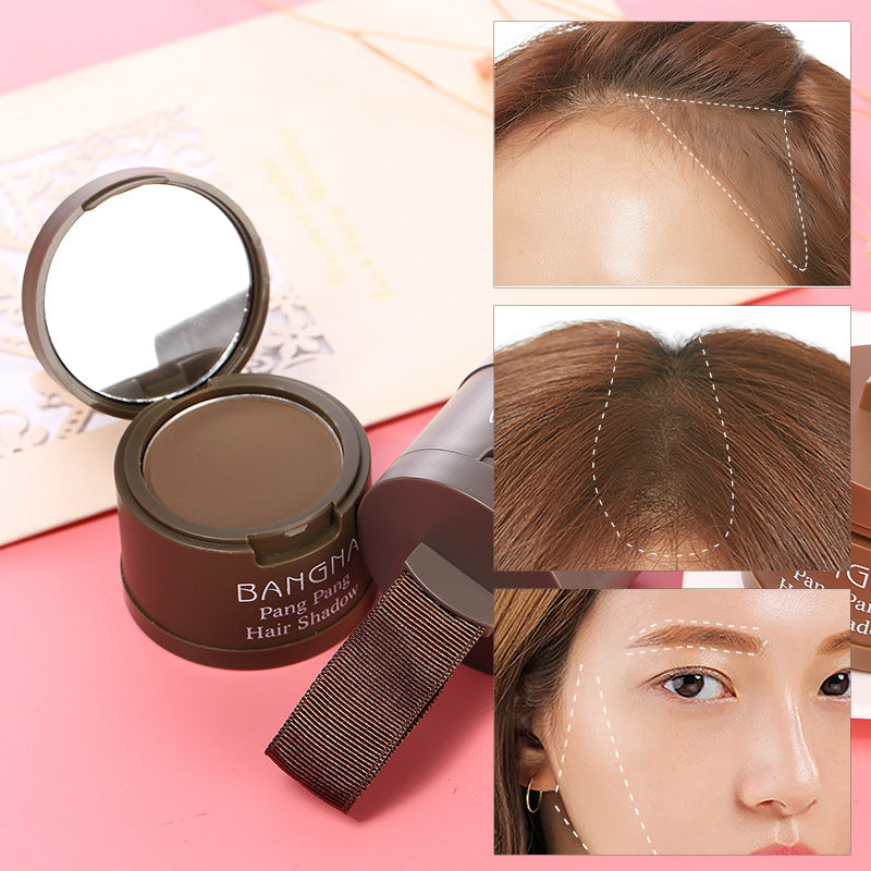 Hairline Shadow Powder Natural Instant Hairline Filling Repair Hair Tool Unisex Hair Fluffy Powder Bald Coverage