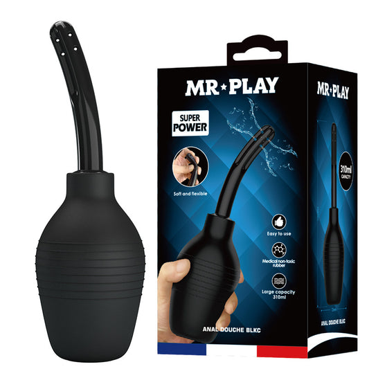 Men's and women's private area rear door washer rubber soft head cleaning sex toy