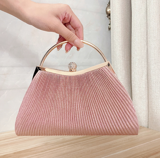 Diamond Clip Handbag Fashion Imitation Sardine Party Bag Versatile Elegant Princess Bag