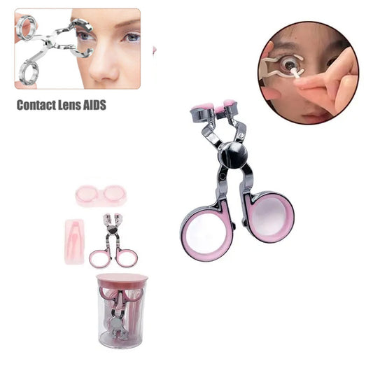 Eye Care Contact Lenses Inserter Remover Plastic Soft Tip Tweezer Stick Wearing Tools Lens Accessories Accessories