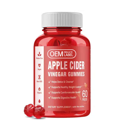 Apple cider vinegar petal gummies