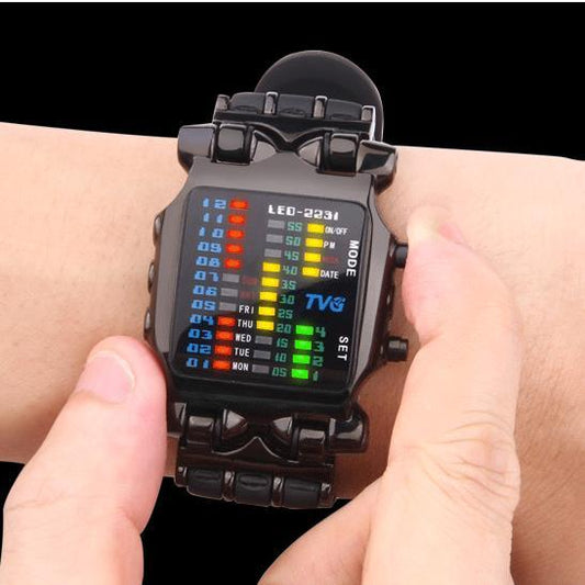 TVG Rubber waterproof LED Digital Sports Watches