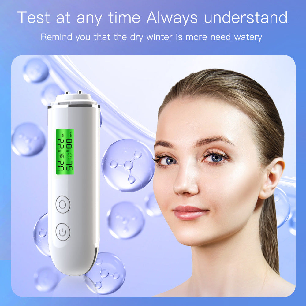 USB skin moisture tester, skin oil digital detection analyzer, including mask fluorescent detection pen