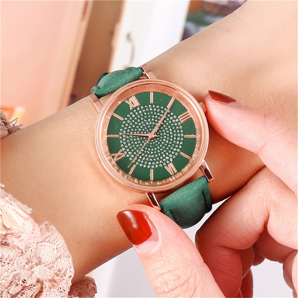 Luxury Watches Quartz  Watch Stainless Steel Dial Casual Bracele Watch