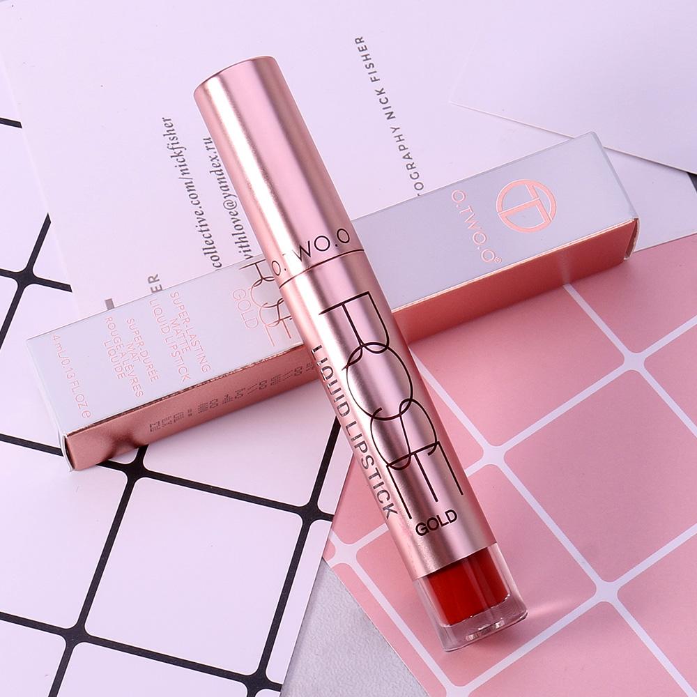 O.TWO.O 12colors Best Sale Hot Cosmetics Makeup Lip Gloss Long Lasting Waterproof