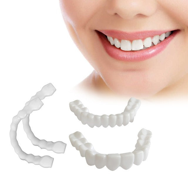 Simulation braces smile whitening sixth generation non-porous teeth set dentures