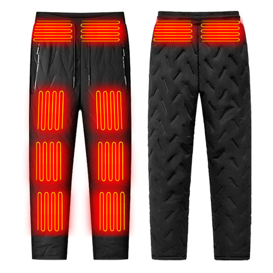 New Product: Ten Zone Intelligent Thermal Pants for Winter Warmth, USB Electric Heating, Lamb Fleece Pants for Men