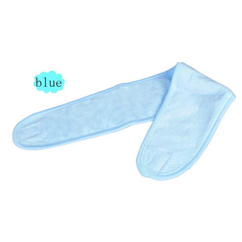 1Pc Bathing Headband Turban Shower Salon Spa Bathing Tools Hairband Headbands Washing Face Bathroom Accessories Y4