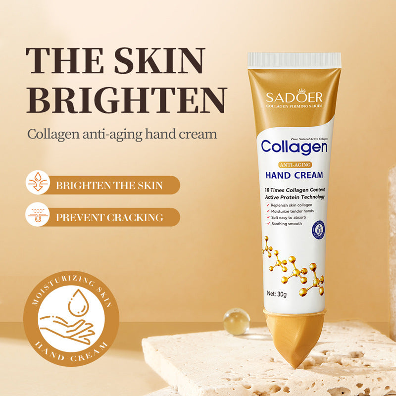 SADOER collagen anti-wrinkle hand cream hydrating moisturizing anti-cracking autumn and winter skin care hand cream