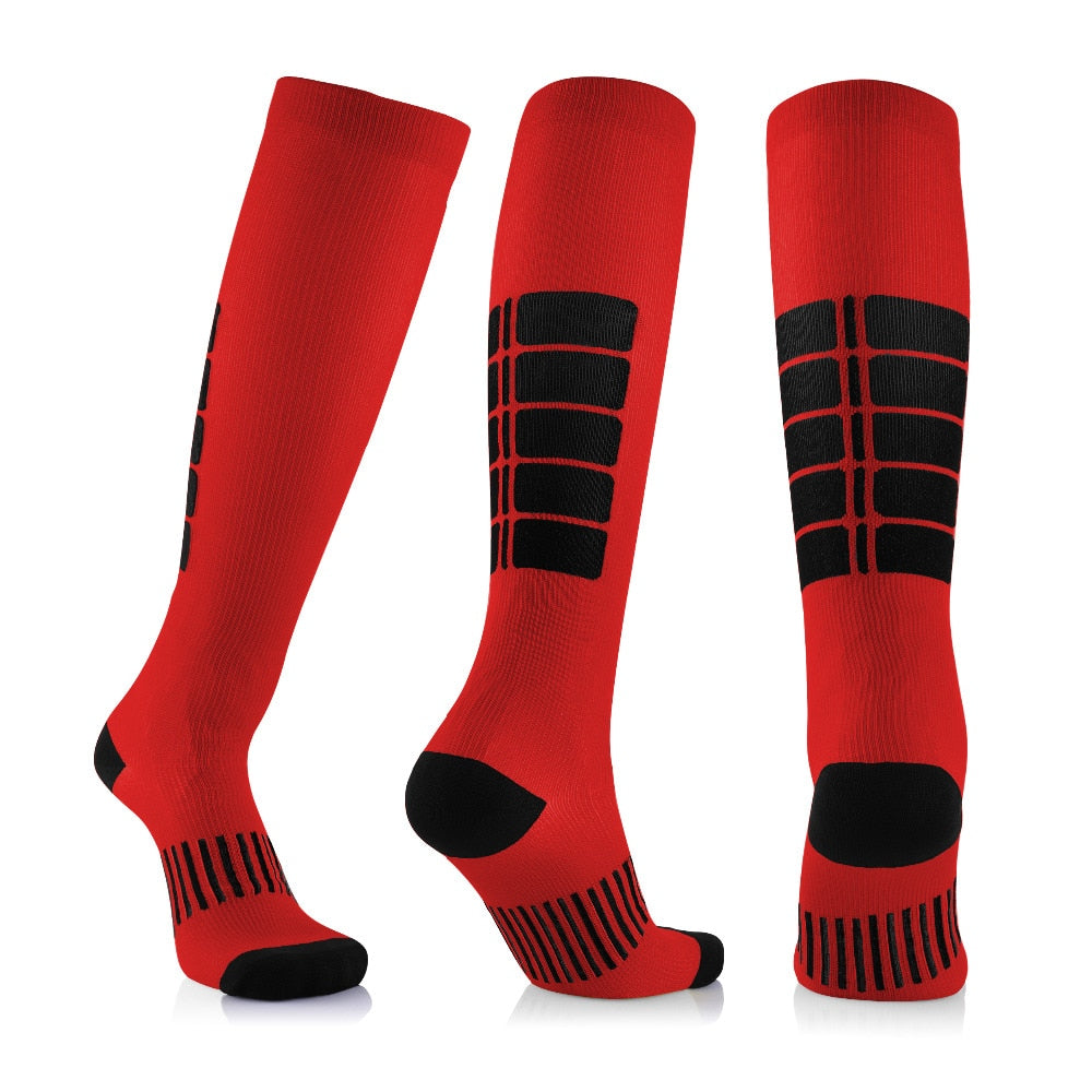 Compression Stocking Anti-slip Best for Basketball Football Outdoor Running  Socks Women Men Travel Compression Socks