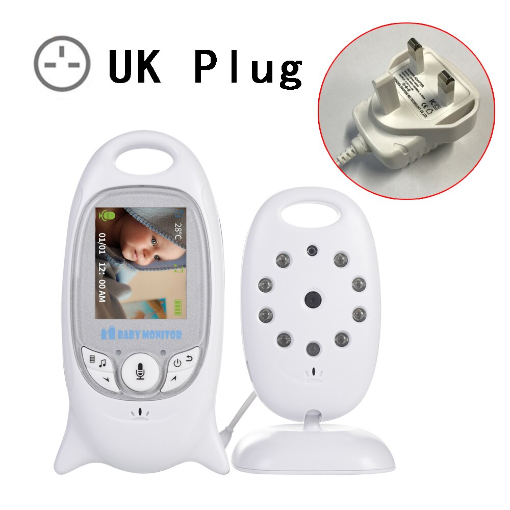 VB601 Baby Monitor 2 inch BeBe Baba Electronic Babysitter Radio Video Nanny Camera Night Vision Temperature Monitoring 8 Lullaby