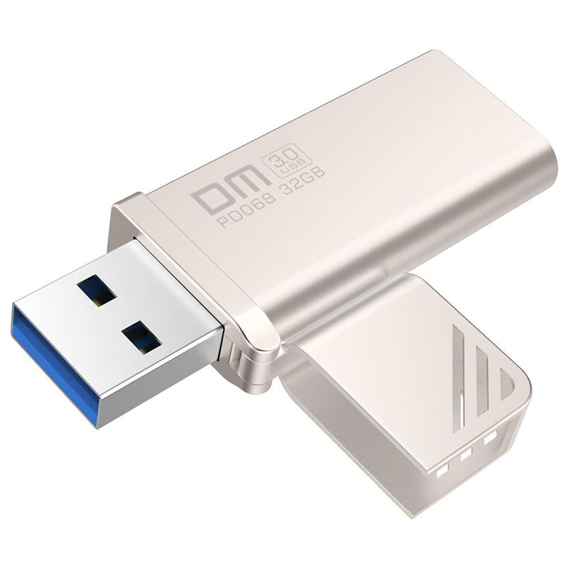 DM PD068 NEW 16GB 32GB 64GB 128GB 256GB USB Flash Drives Metal USB 3.0 High-speed write from 10mb/s-60mb/s