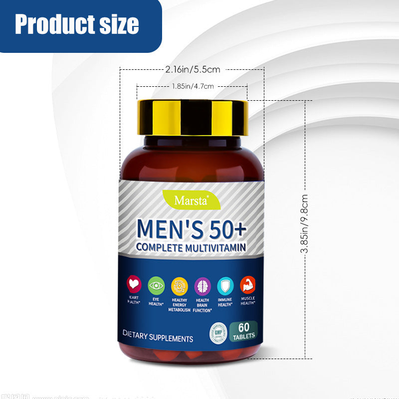 Men's Health Products Men's Multivitamin Tablets MEN'S 50+Complete Multivitamin