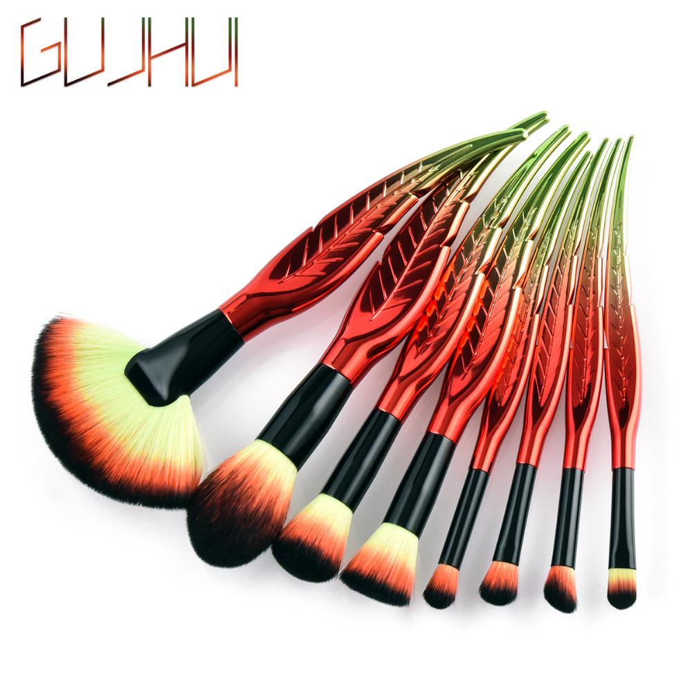 Pro Makeup Brushes Set 8/10Pcs Powder Foundation Eyeshadow Make Up Brushes Cosmetics Soft Cosmetics Beauty Tool