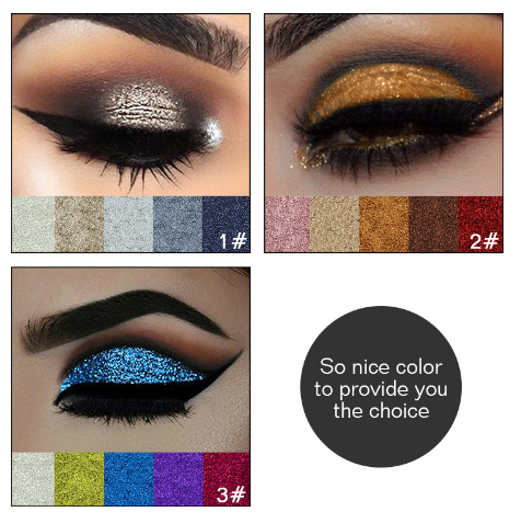 IMAGIC Glitter Eye Shadow Palette Buy 3 Get 1 Gift 3pcs/set 5 Colors Glitters