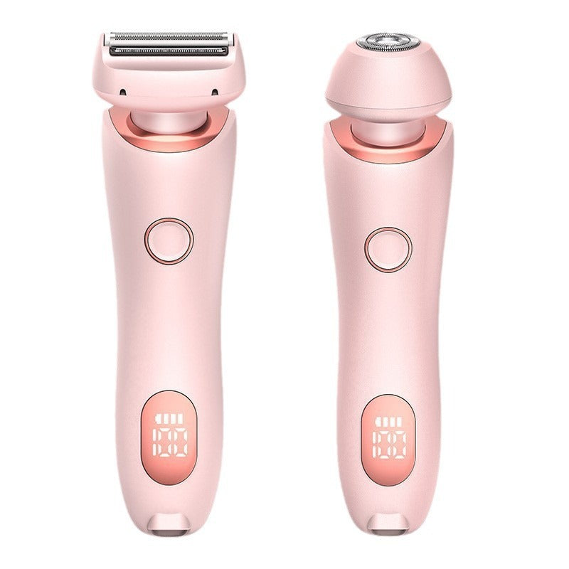 Hair removal device for women dual headed shaving device private hair trimmer electric hair scraper women's hair removal device