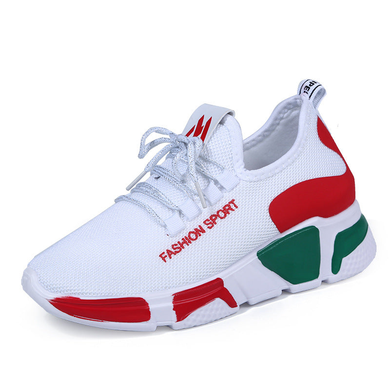 Women's shoes new comfortable women's shoes spring and autumn versatile lace up comfortable lightweight sports shoes