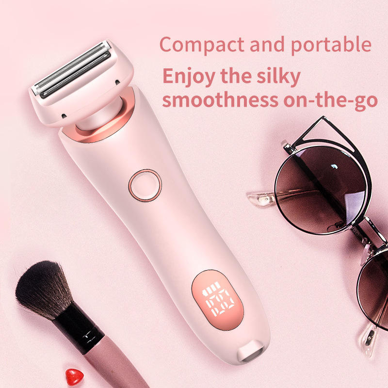 Hair removal device for women dual headed shaving device private hair trimmer electric hair scraper women's hair removal device