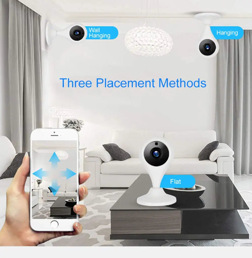 Home Security Camera Baby Monitor Smart WiFi Camera Bebe Audio Record Surveillance HD Mini CCTV IP Camera Wireless 720P