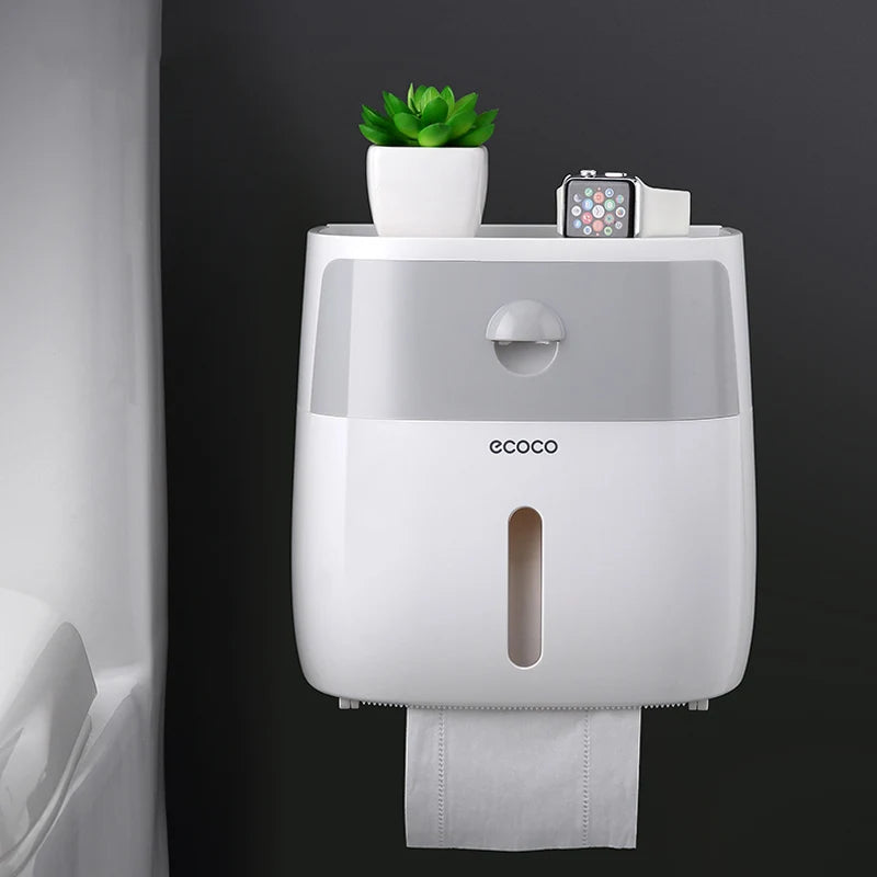 Toilet Paper Roll Holder Paper Towel Holder Wall Mounted Wc Roll Paper Stand Case For Toilet Paper Bathroom Accessories