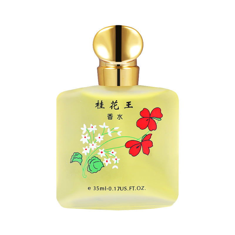 TikTok Explosions Osmanthus King Perfume Ladies Fresh Natural Lasting Light Fragrance Jasmine Fragrance Rose Perfume Wholesale