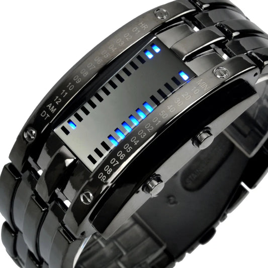 Watches Men  Digital LED Display 50M Waterproof Lover's Wrist watches