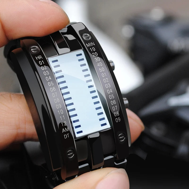 Watches Men  Digital LED Display 50M Waterproof Lover's Wrist watches